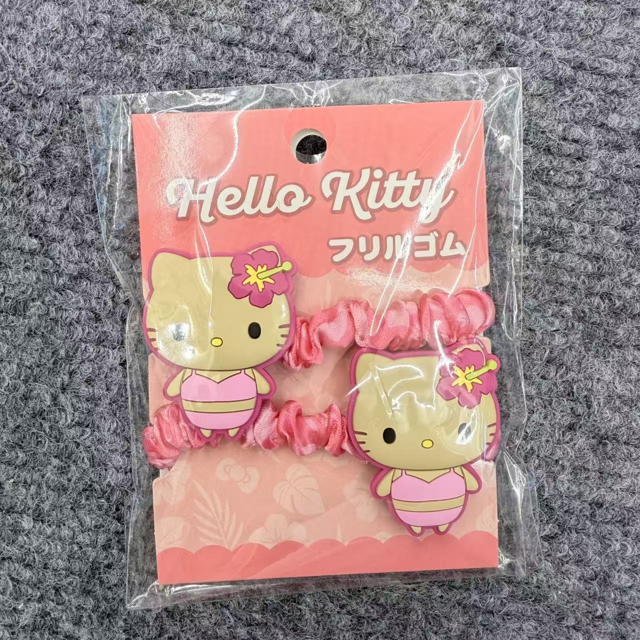 欣欣在韩国/新款爆款鞠婧祎鸭嘴夹凯蒂猫蝴蝶结小鞠发夹HH04