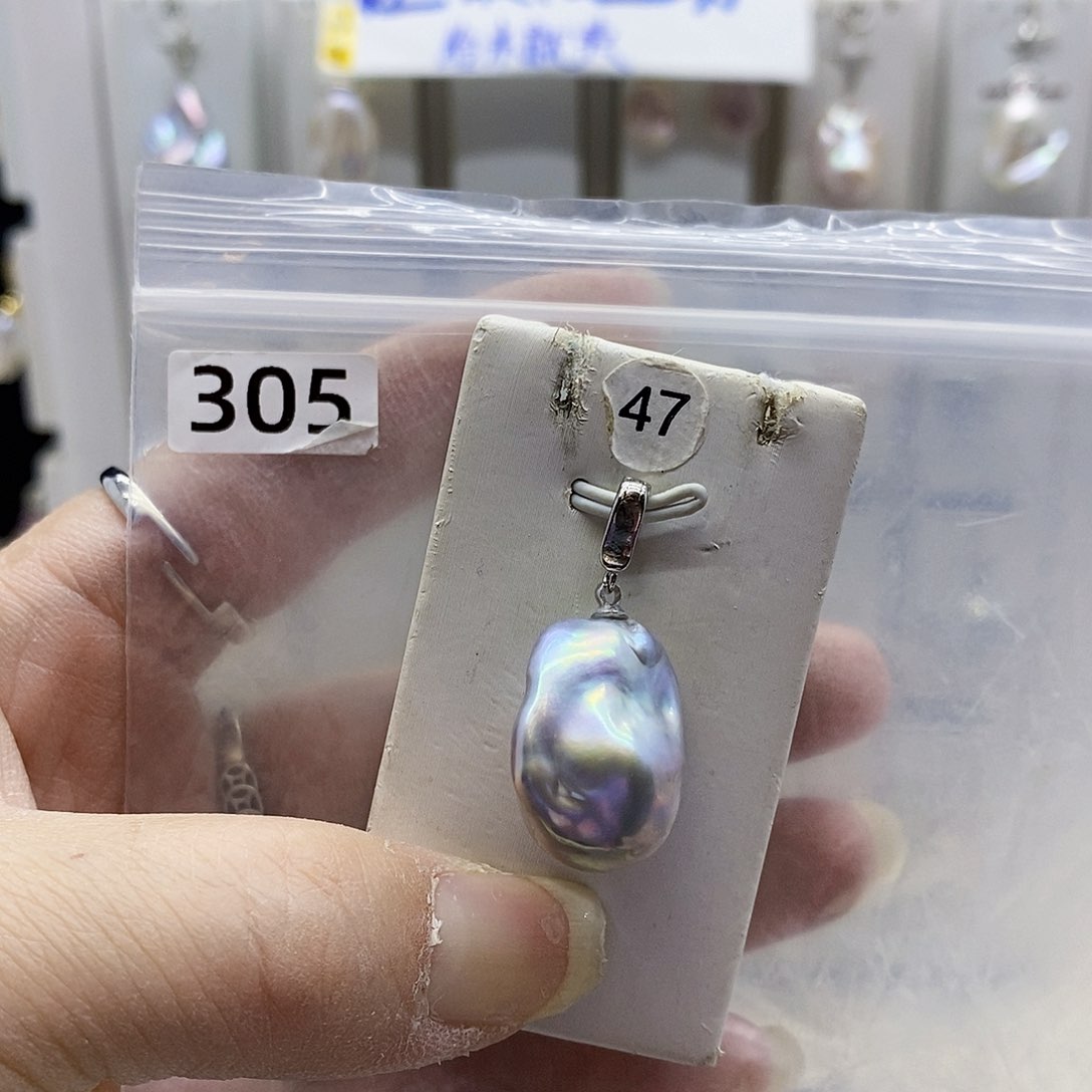 颈饰合金淡水珍珠