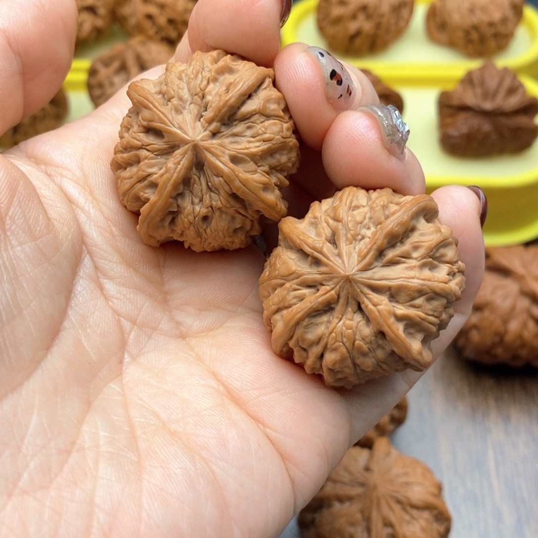 w***x把件文玩核桃185号雨花石四