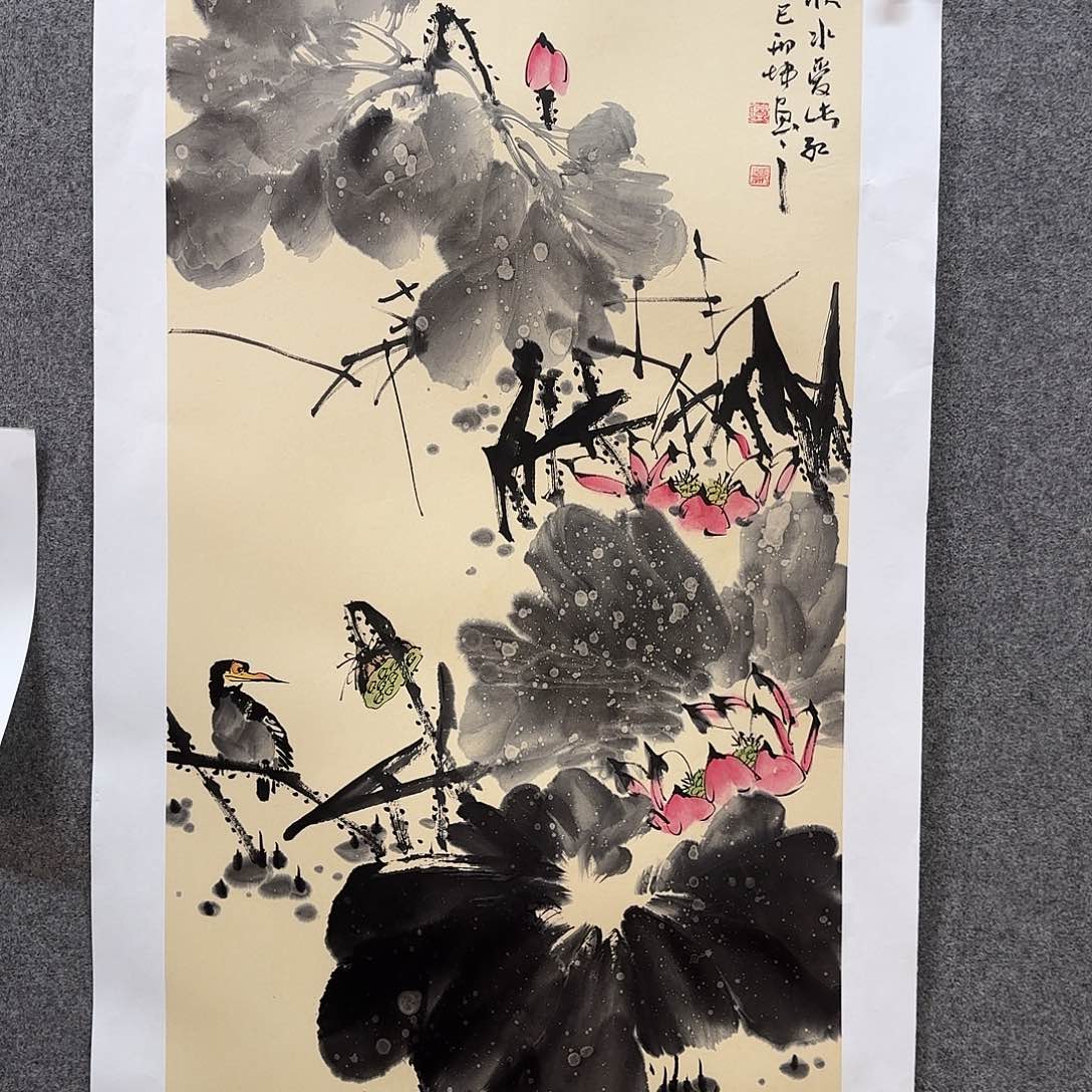 国画邢坤老师手绘作品