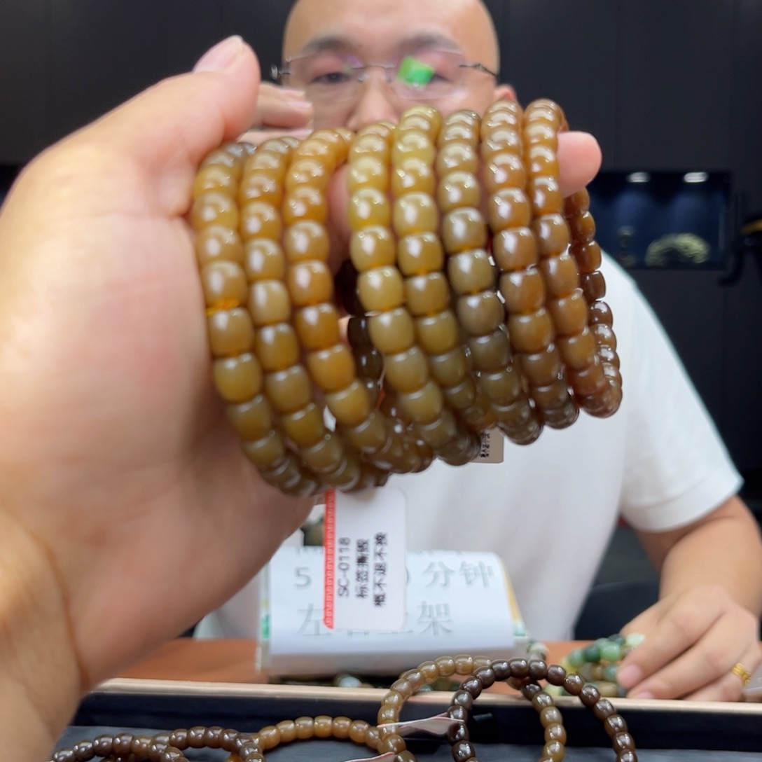 手串未镶嵌和田玉纯天然新疆且末糖8多样性发货拍一发一