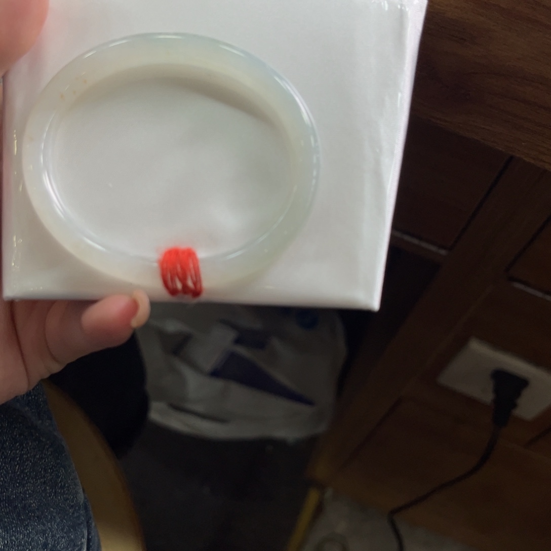 翡翠未镶嵌手镯54贵妃黄翡力推