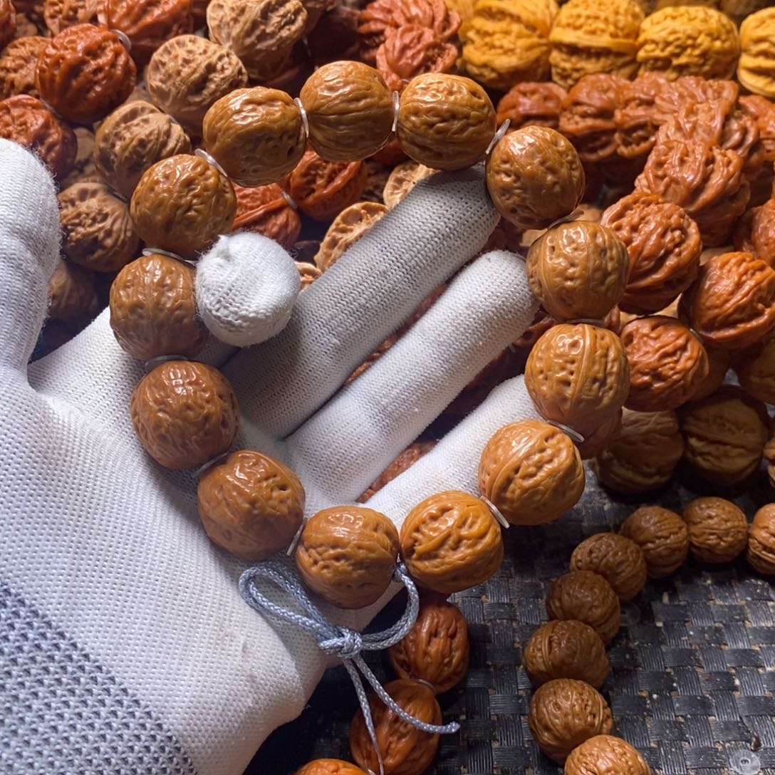 吊坠文玩核桃光头