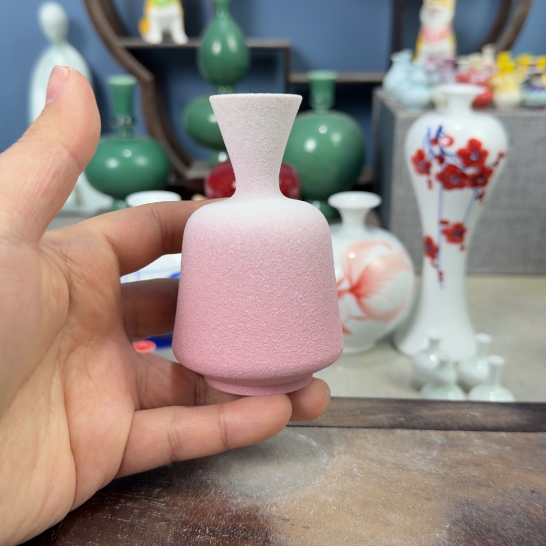 陶瓷手工小花器摆件