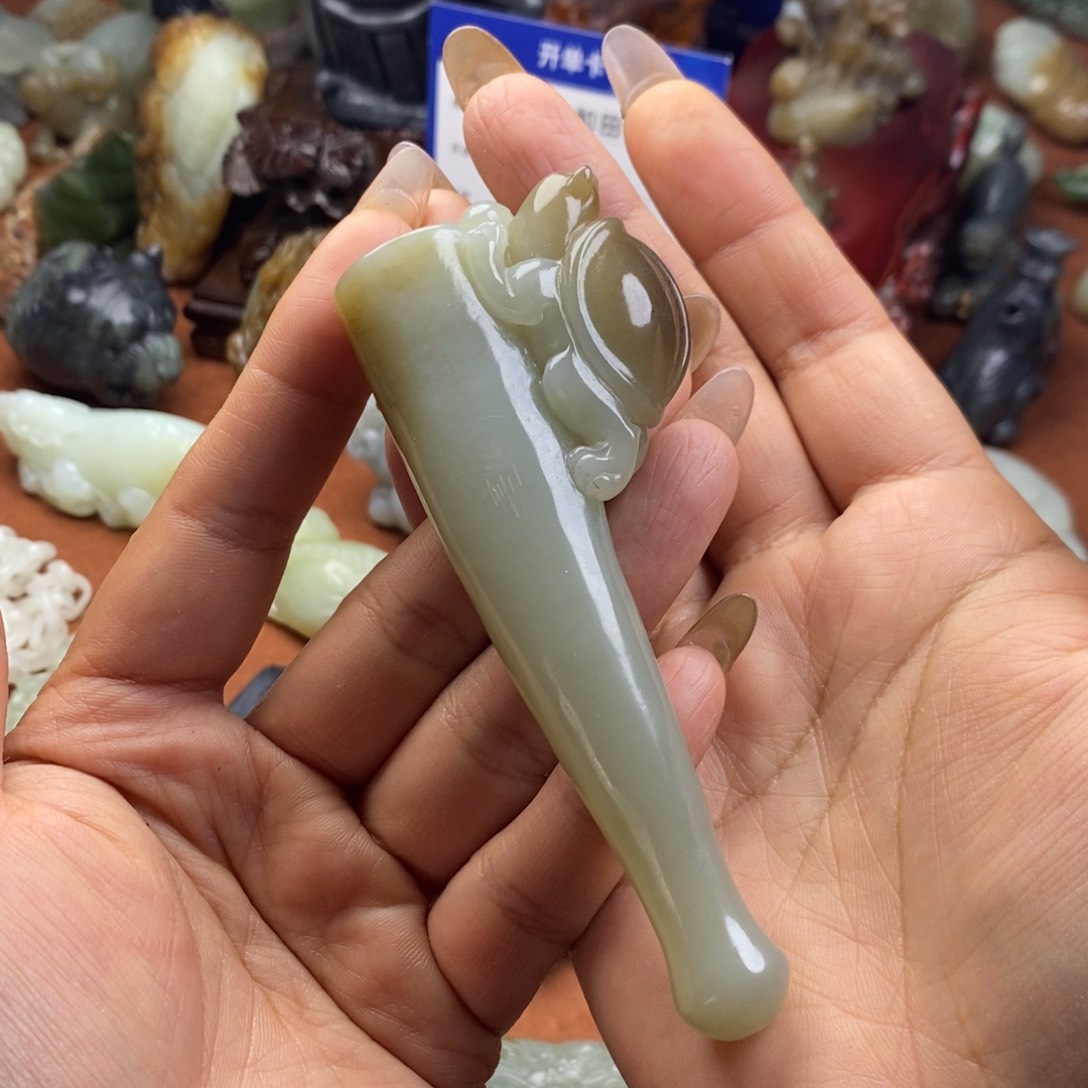 和田玉挂件未镶嵌