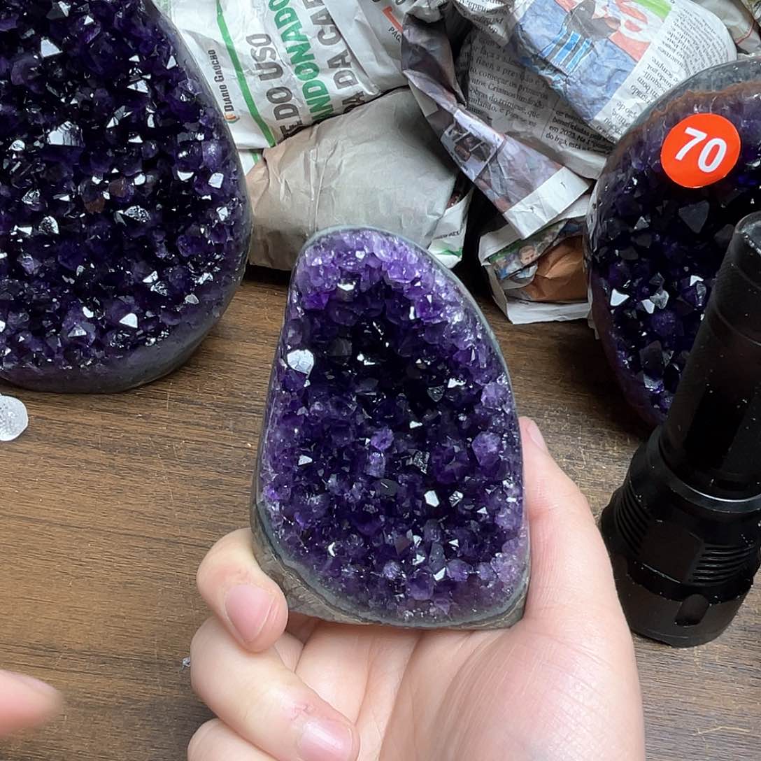 紫晶大型摆件（非配饰）未镶嵌