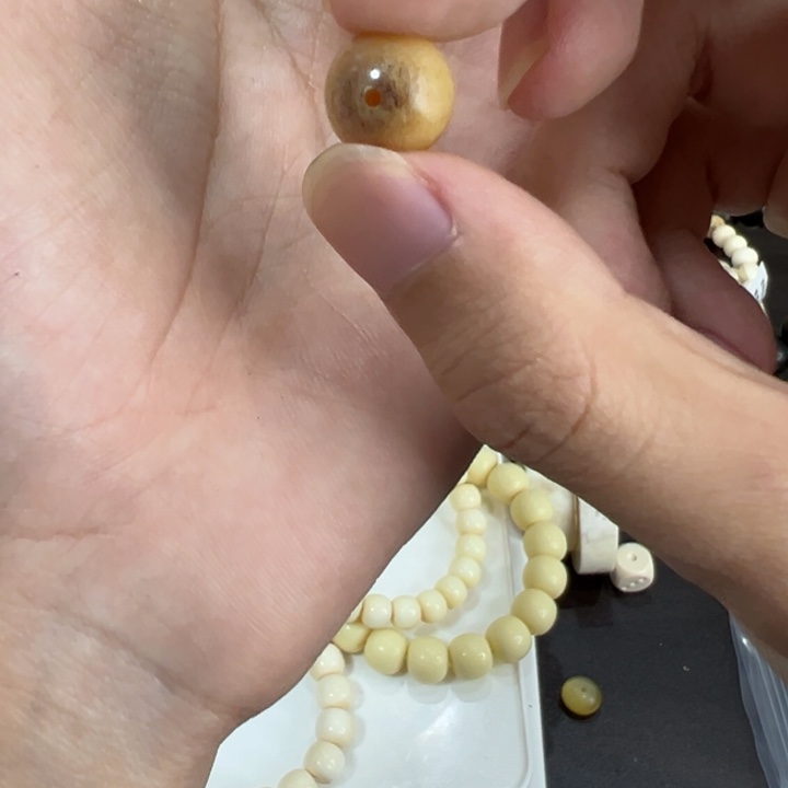 哈***曦猛犸象牙手串/手链/手镯