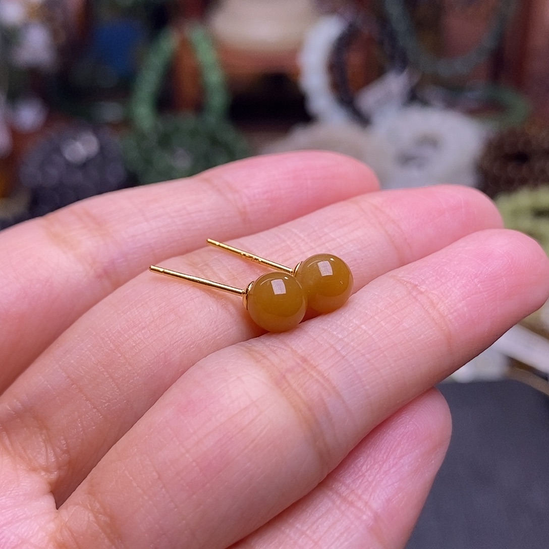 颈饰未镶嵌和田玉早间福利银镶糖玉