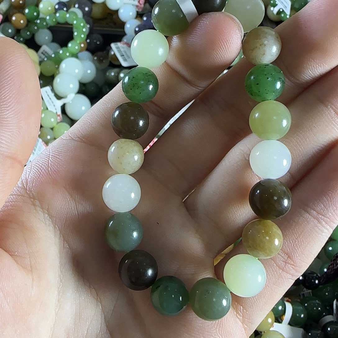 和田玉手链未镶嵌117