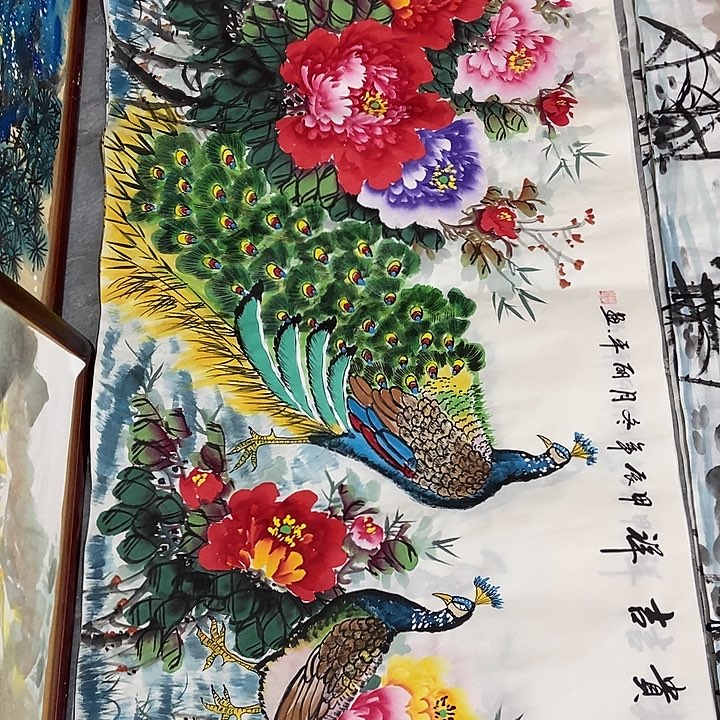 三个张画廊直播间！