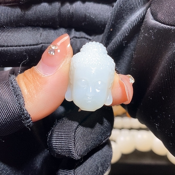 和田玉套链未镶嵌