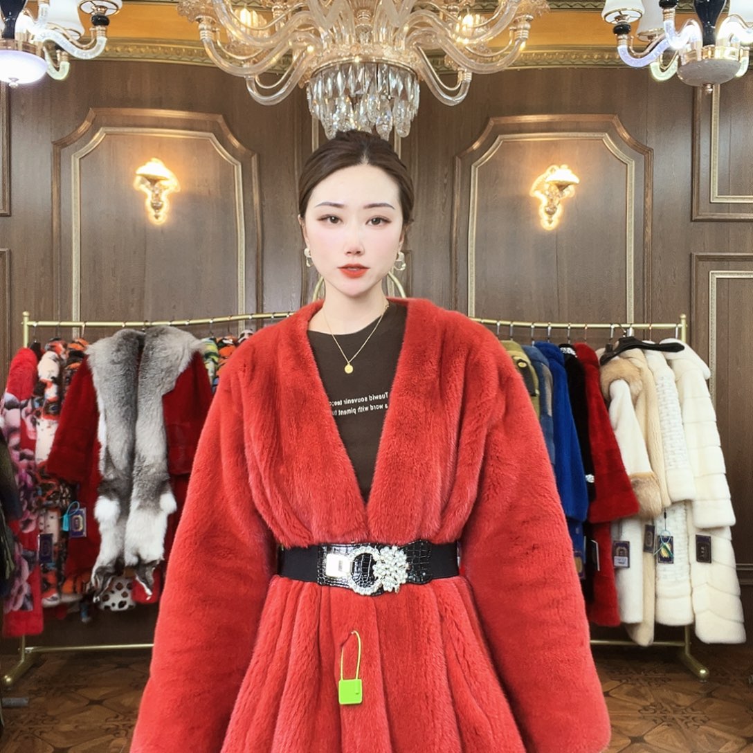 貂皮大衣时尚潮流