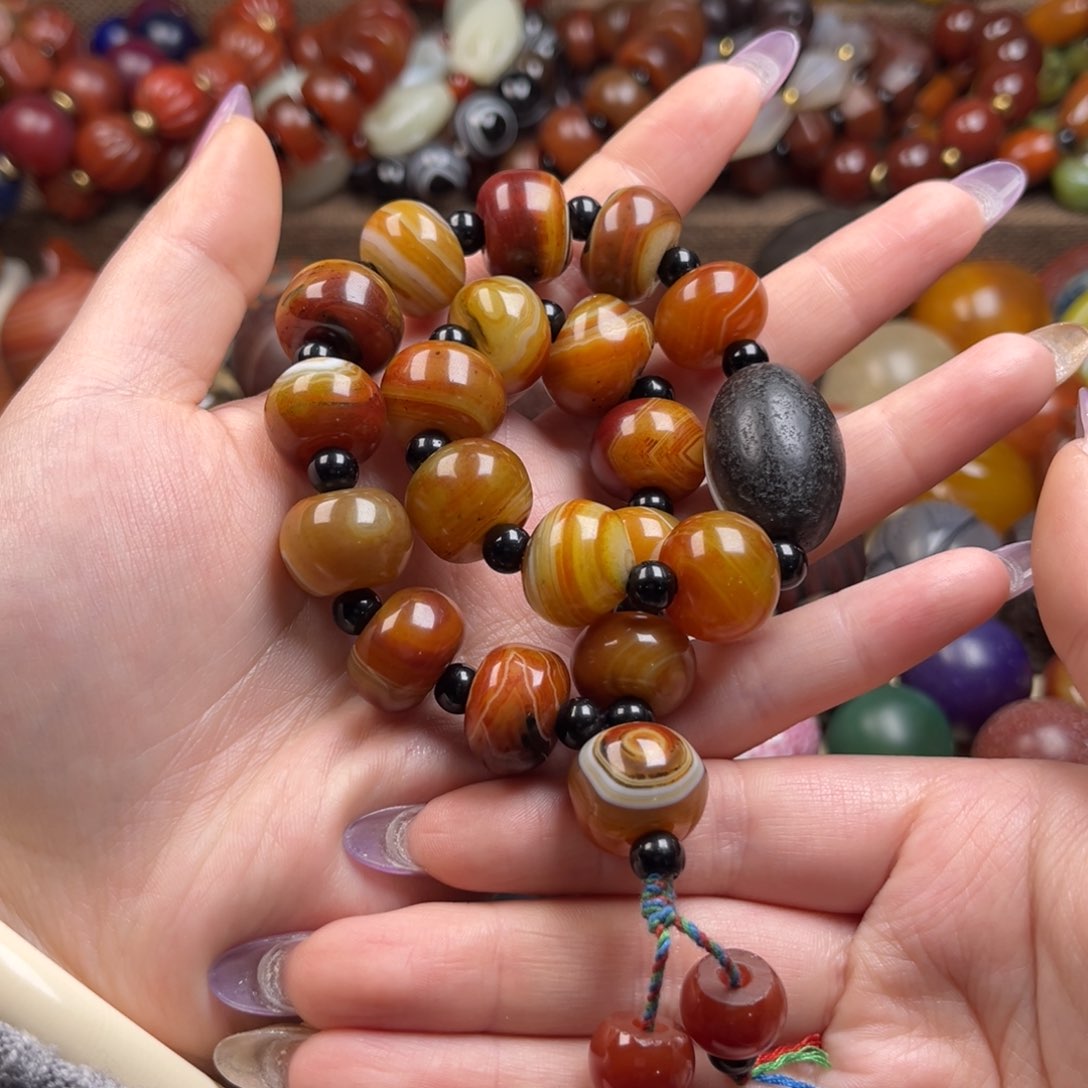 玛瑙/玉髓未镶嵌颈饰