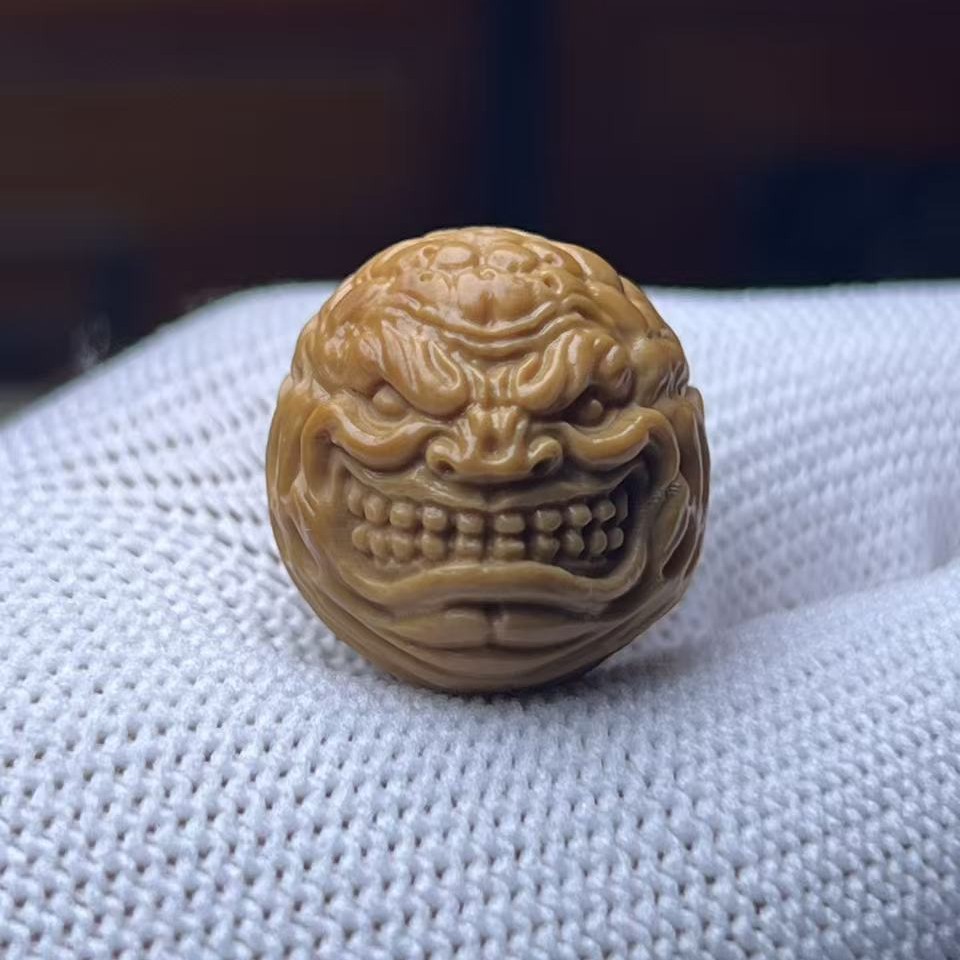 17-18左右大牙恶僧猴头核桃（全品有正常封口线）