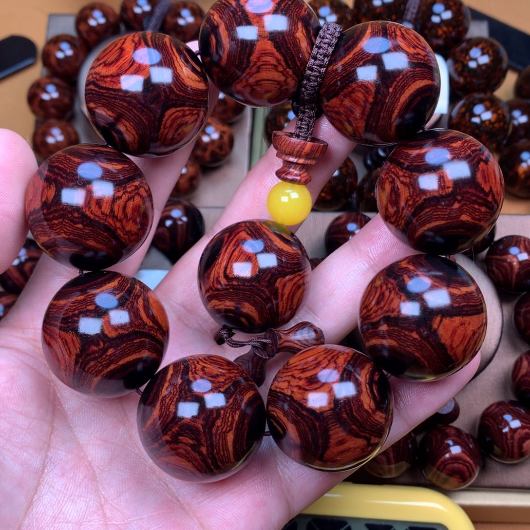 黄花梨/降香黄檀黄花梨手串3.0