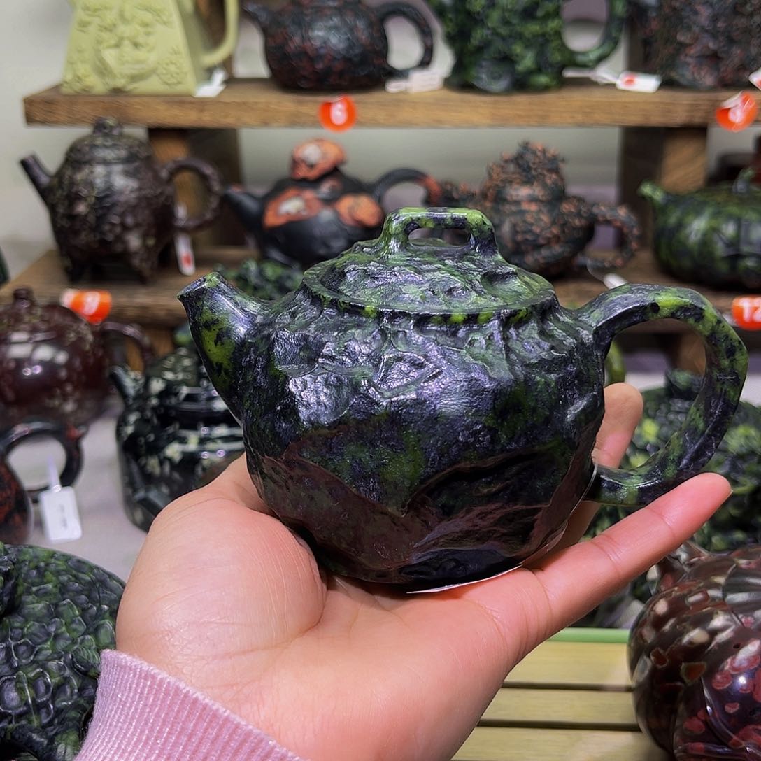 良**友藏玉药王石精品壶