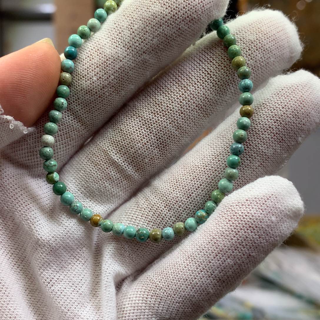 绿松石未镶嵌挂件