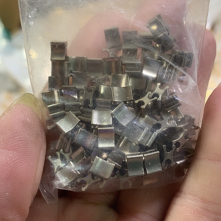 皮革银色5号拉链堵头20套