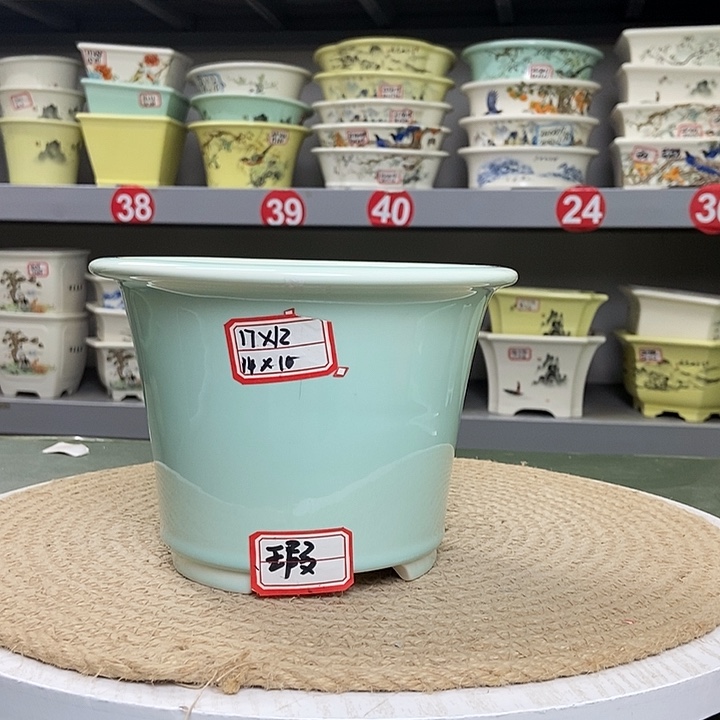 紫砂宜兴紫砂花盆