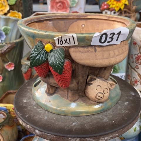 【闪购商品】红陶粗陶材质多肉花盆