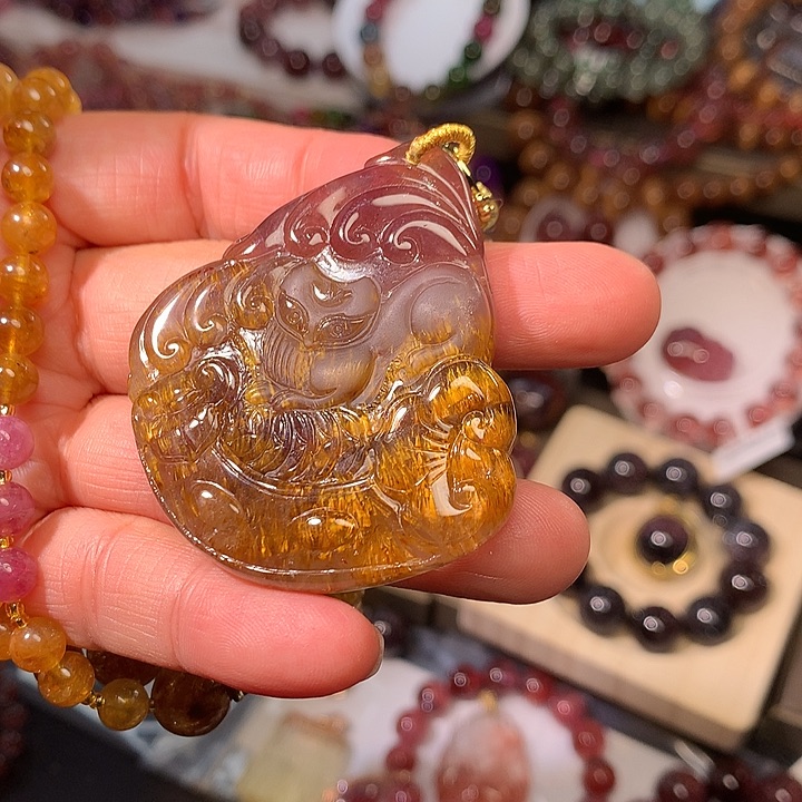 水晶颈饰未镶嵌订制