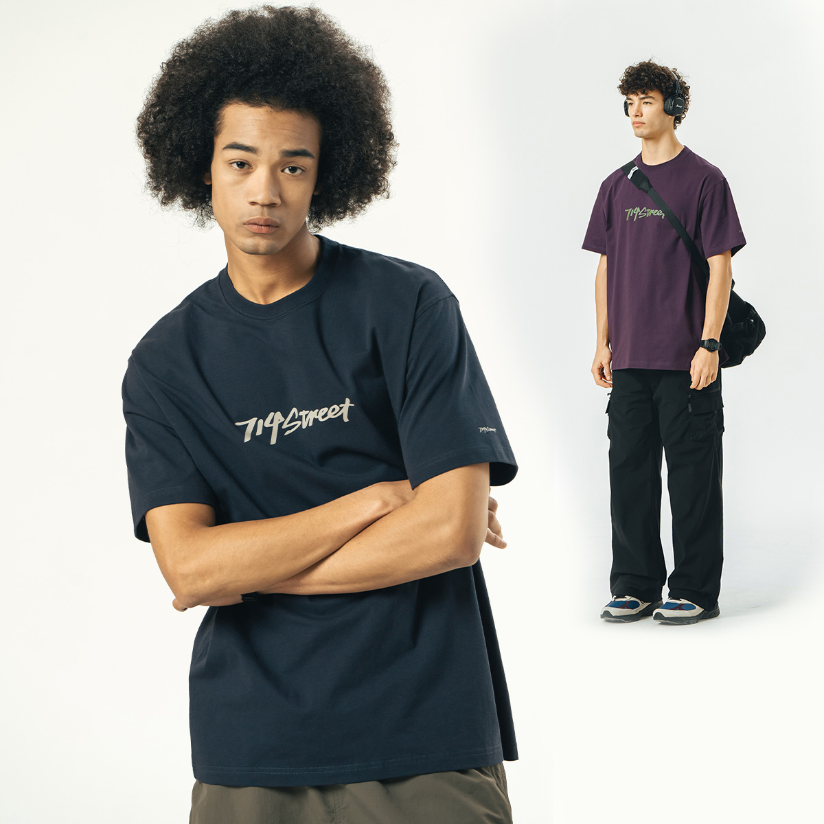 714st潮牌Sorona凉感短袖新款情侣打底衫411182