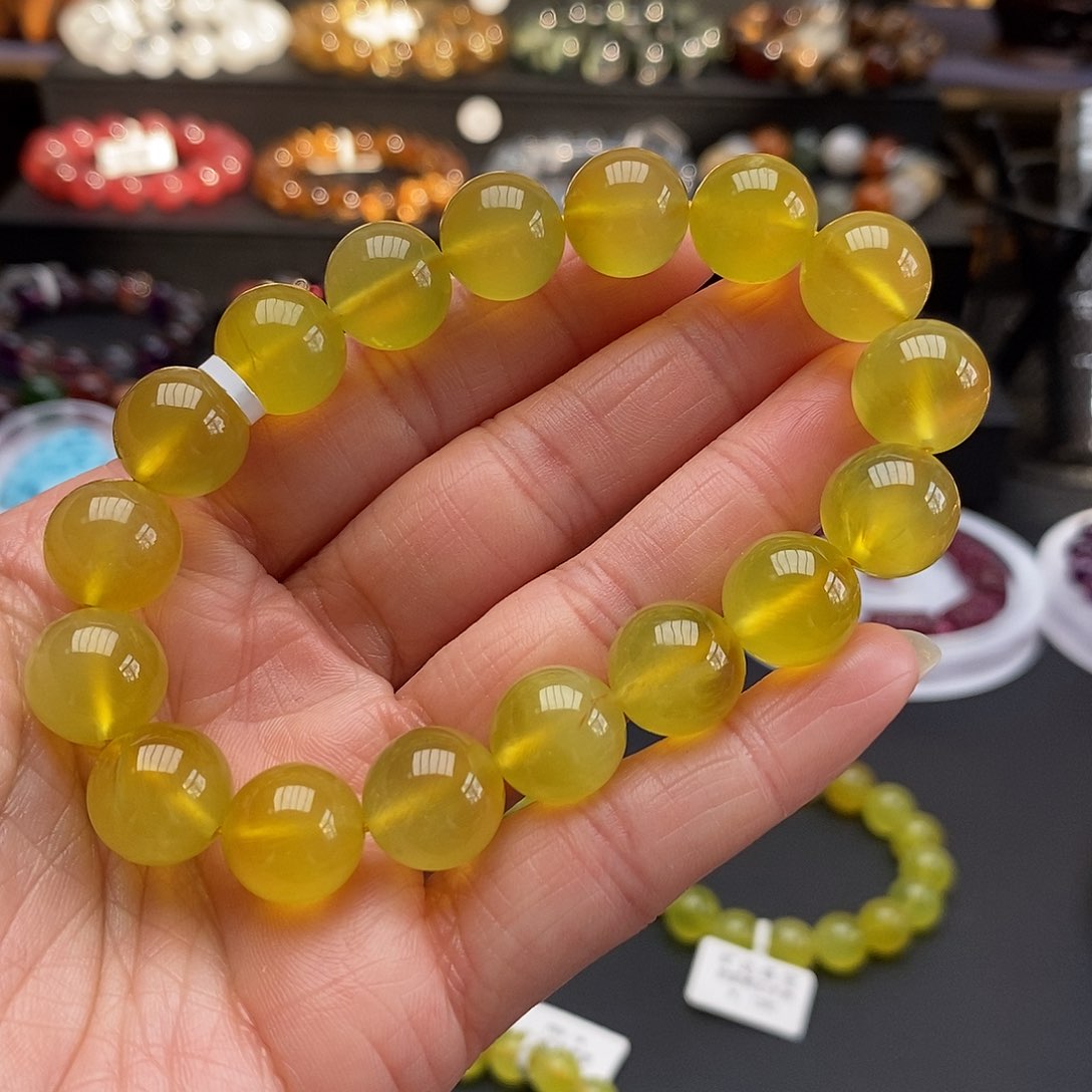 葡萄石手链未镶嵌