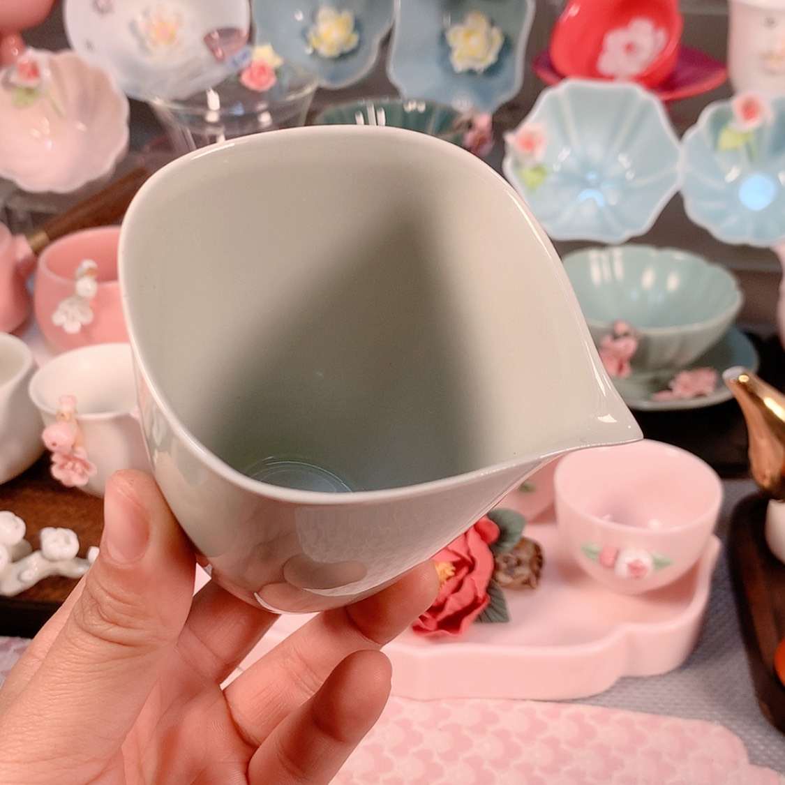 【闪购商品】瓷片陶瓷手工茶具直播价格
