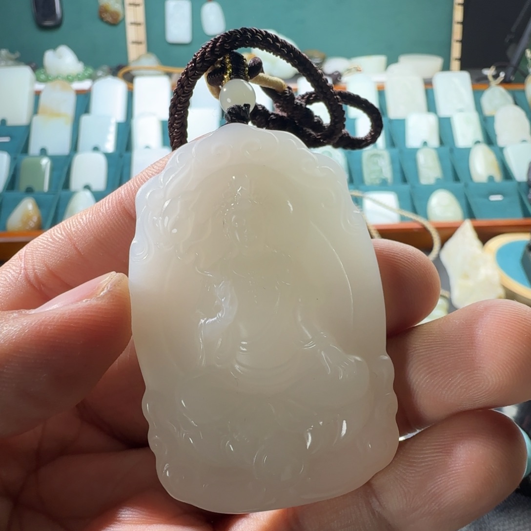 和田玉挂件未镶嵌