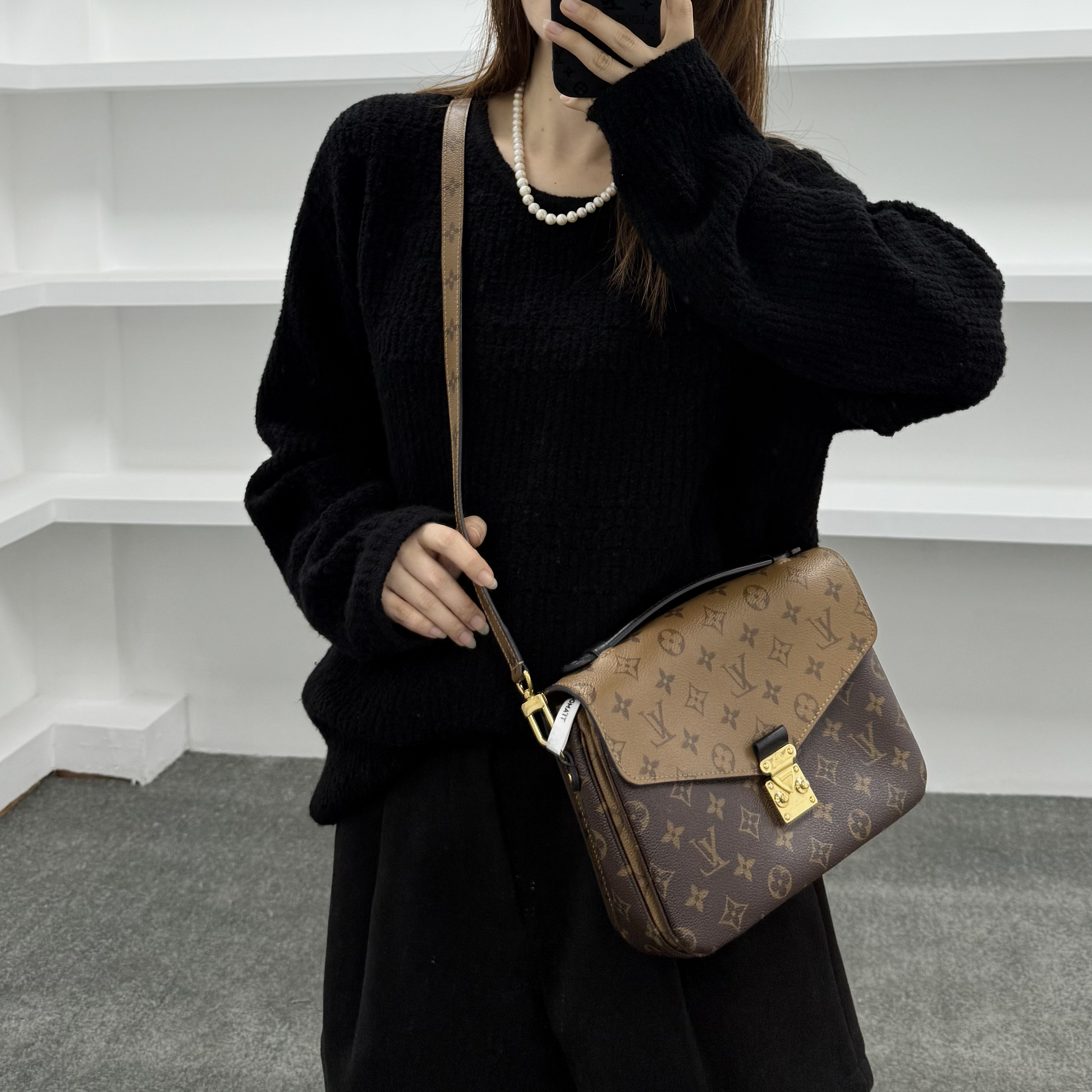 95新 LouisVuitton/路易威登  拼色邮差编码款/ss3571
