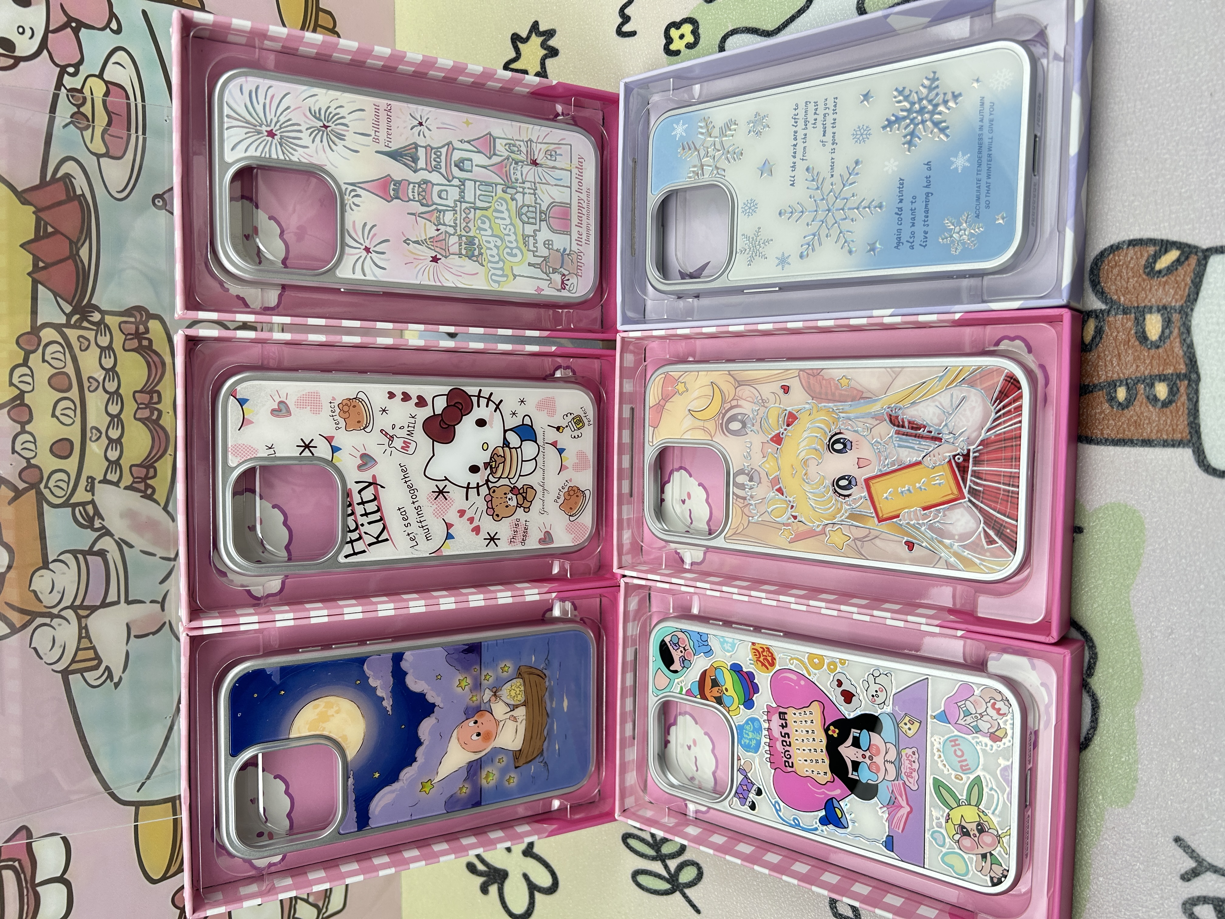 【鎏金银边壳】碳纤维肤感手机壳适用苹果小米华为【发货无展示包装】