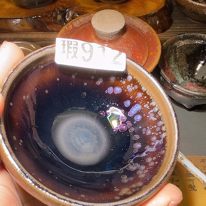茶盏微瑕建盏主人杯子