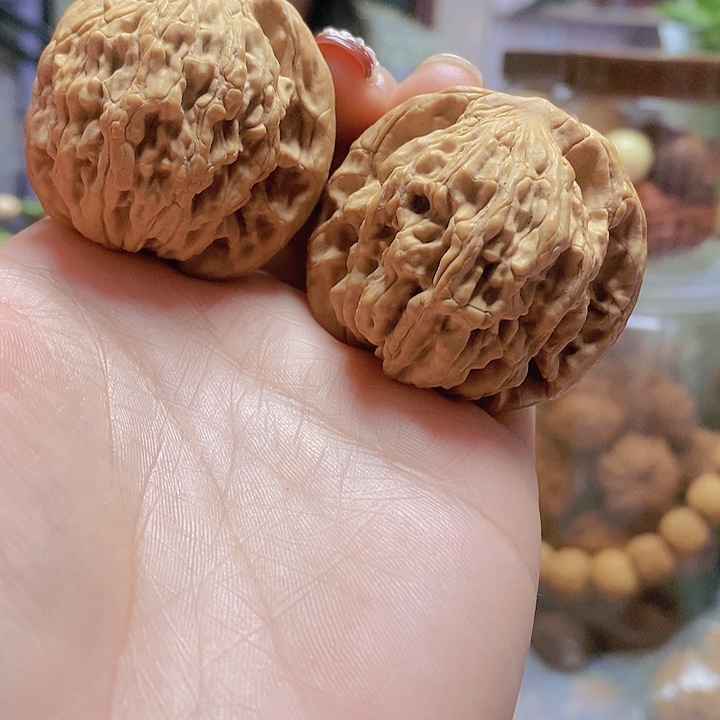 【闪购商品】文玩核桃把件42虎头