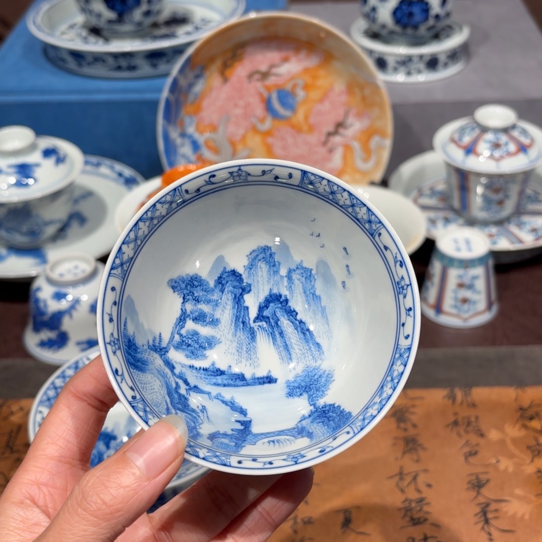 瓷片老****™景德镇纯手工手绘