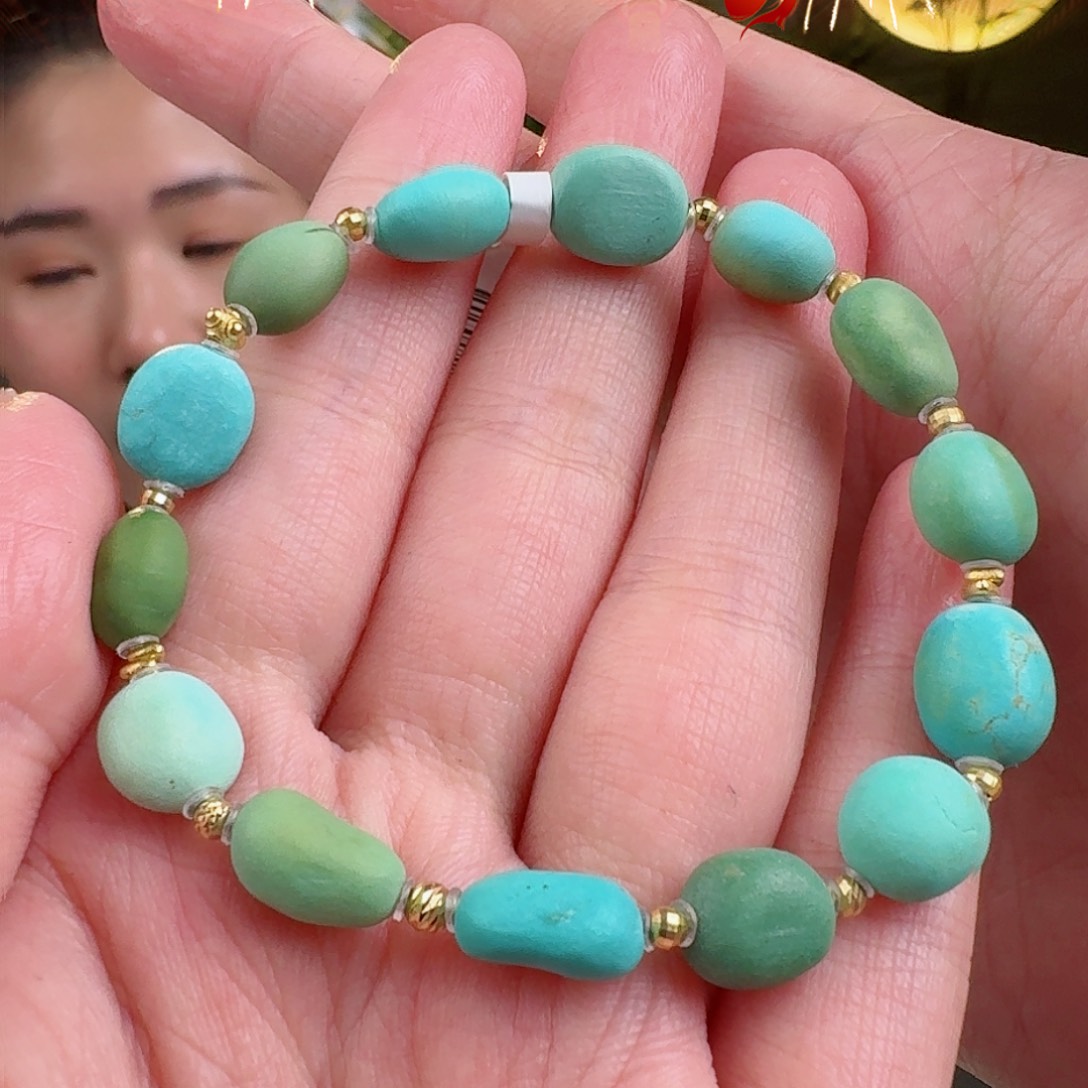 绿松石珠宝奇石未镶嵌