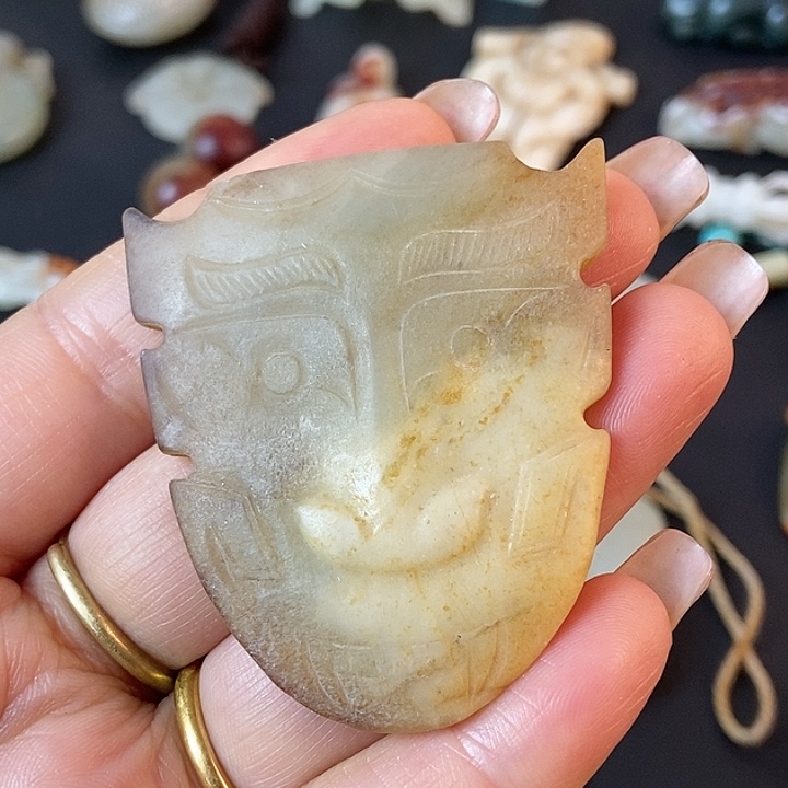 和田玉挂件未镶嵌