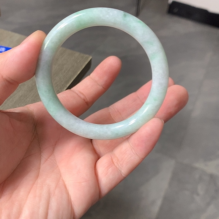 翡翠颈饰未镶嵌54.5圈