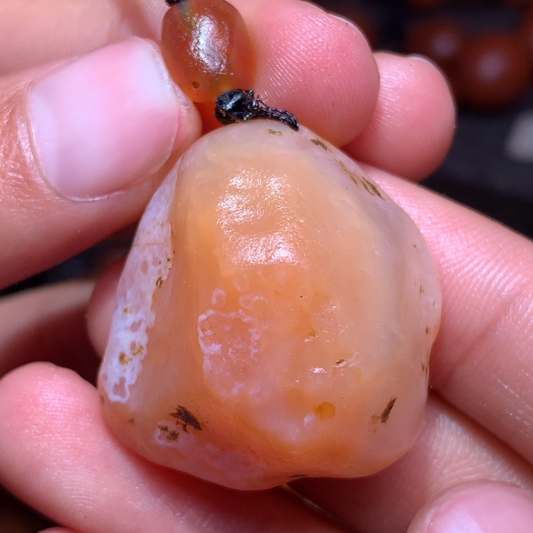 未镶嵌玛瑙/玉髓珠宝半成品