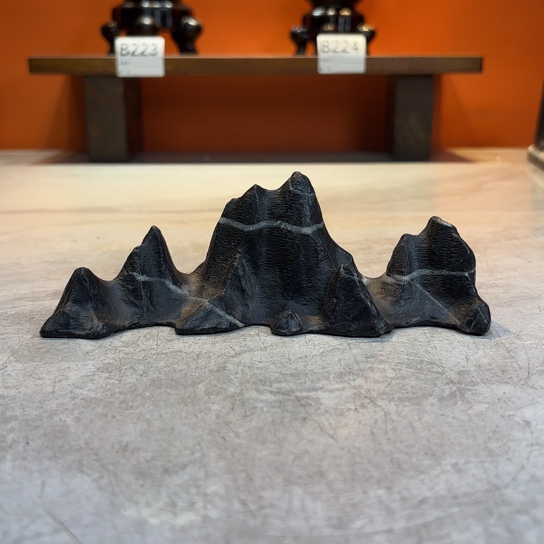 茶宠灵璧石奇石摆件 