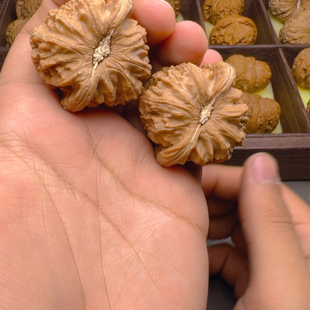 把件文玩核桃41尺球白