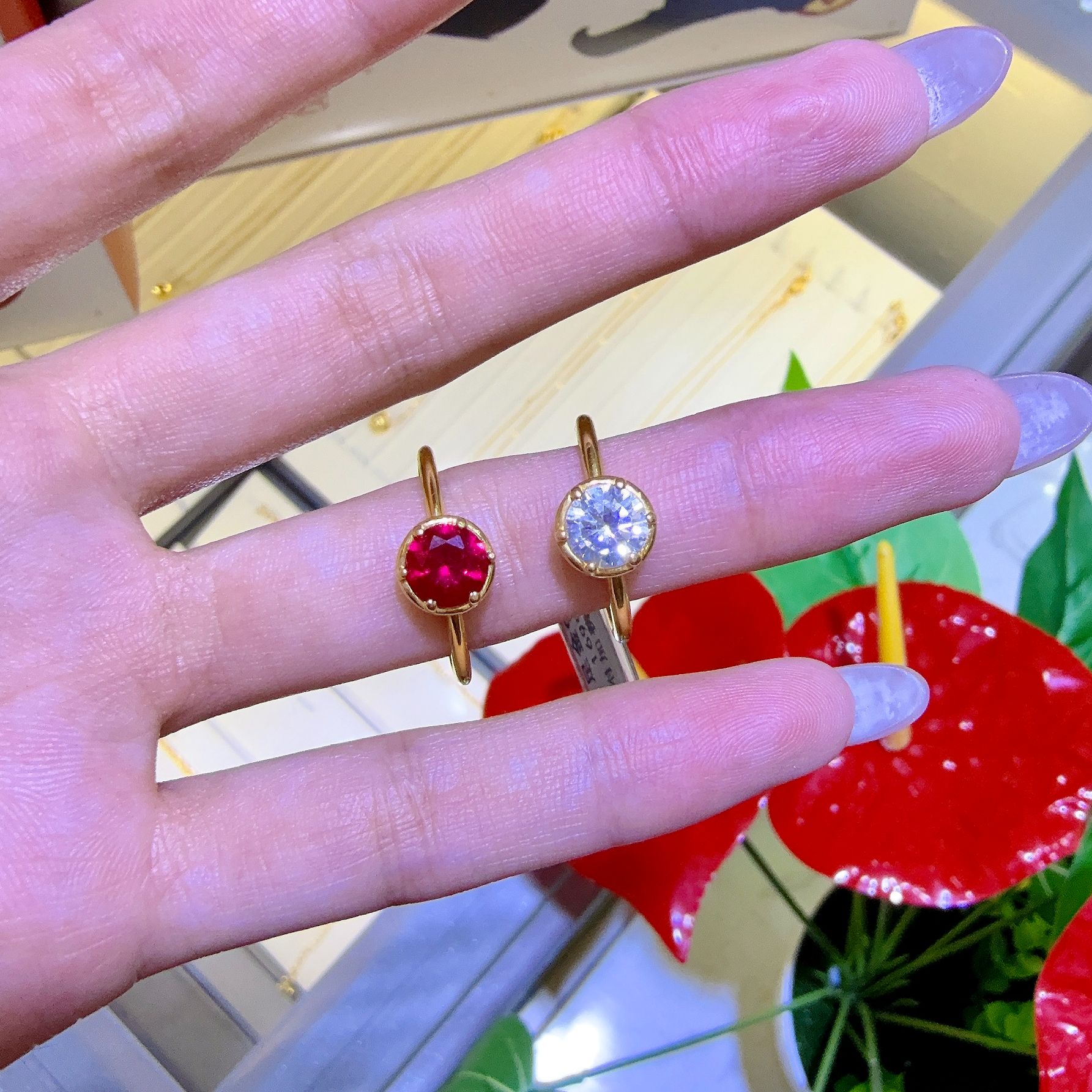 【琪琪专享】足金999 大泡泡戒指 6D工艺 双12大促圣诞 多样性发一