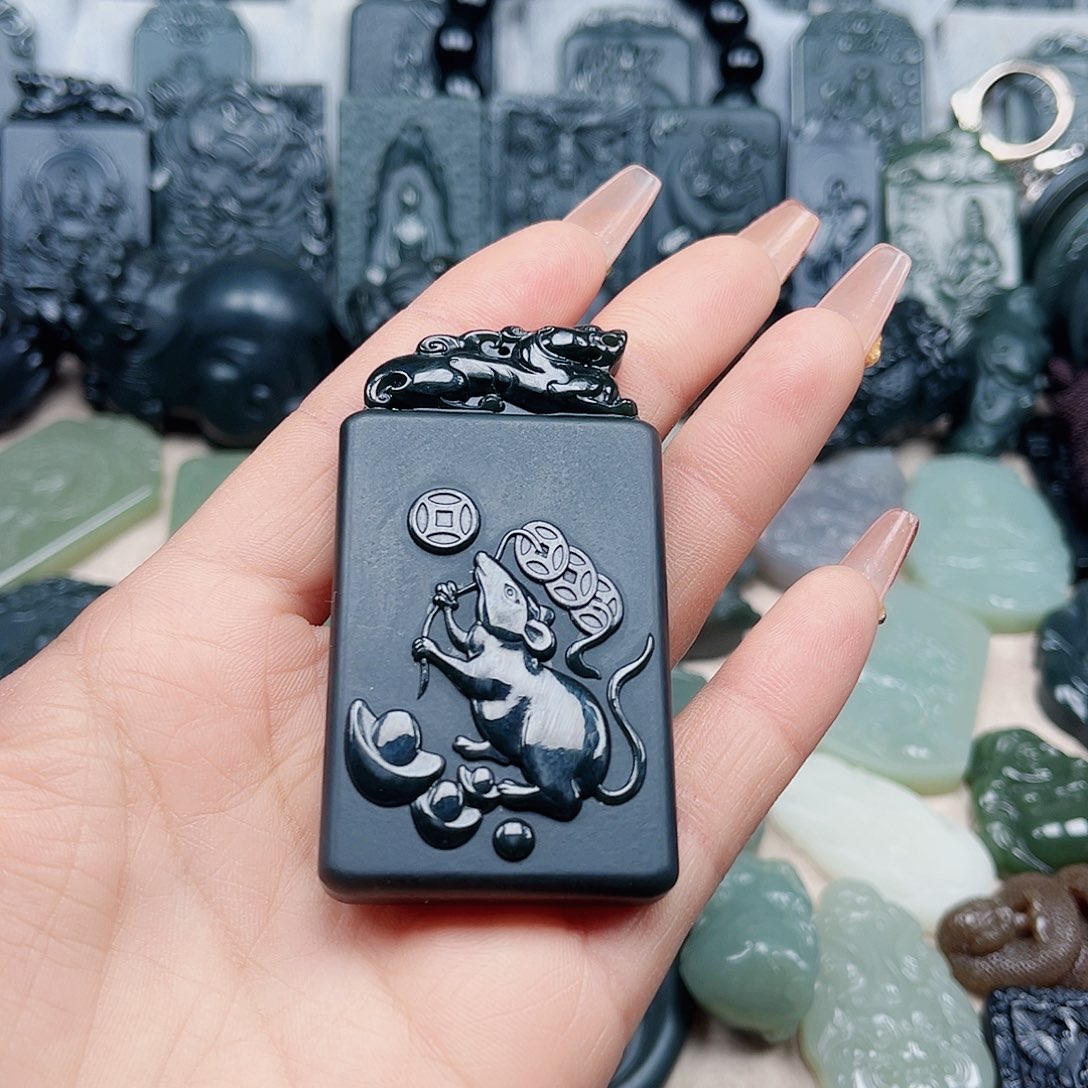 和田玉颈饰未镶嵌Q