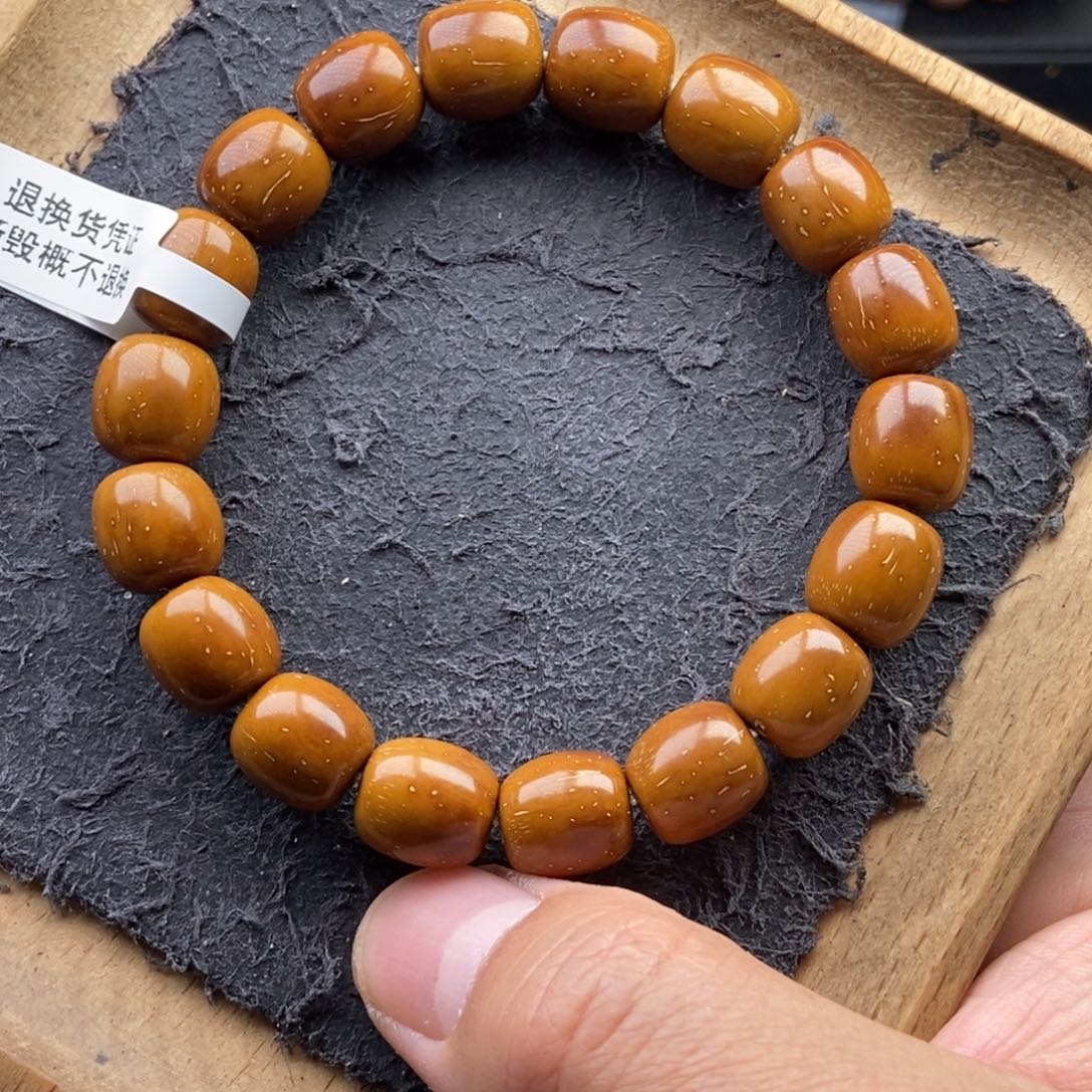 紫金鼠手串11mm天花板黄金甲