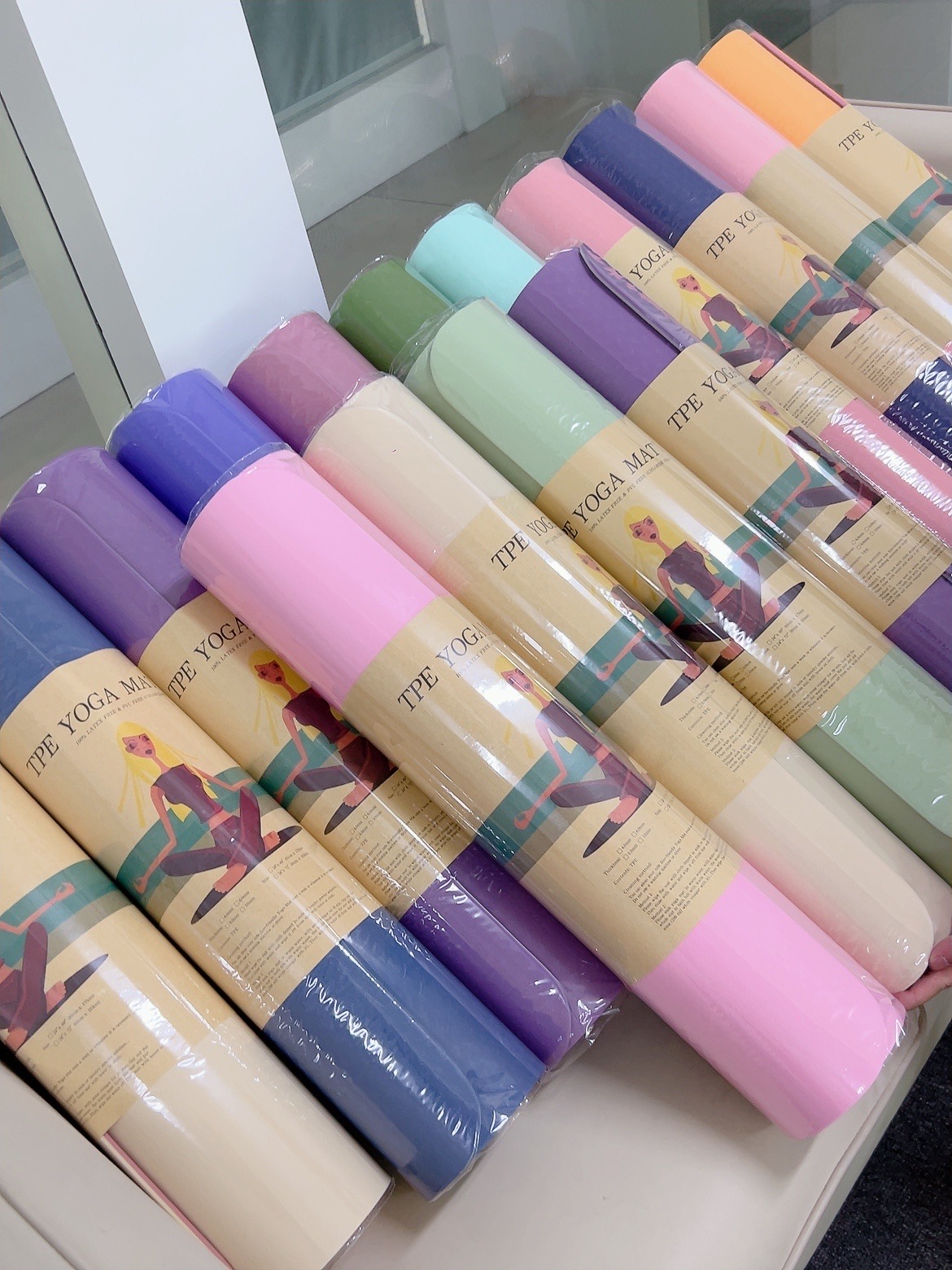 原单出口外贸加厚瑜伽垫颜色不挑