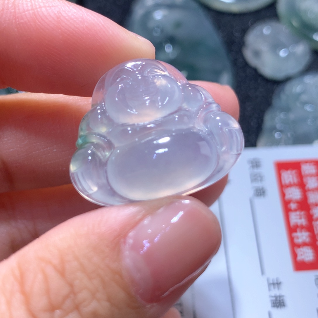 翡翠颈饰未镶嵌缅甸
