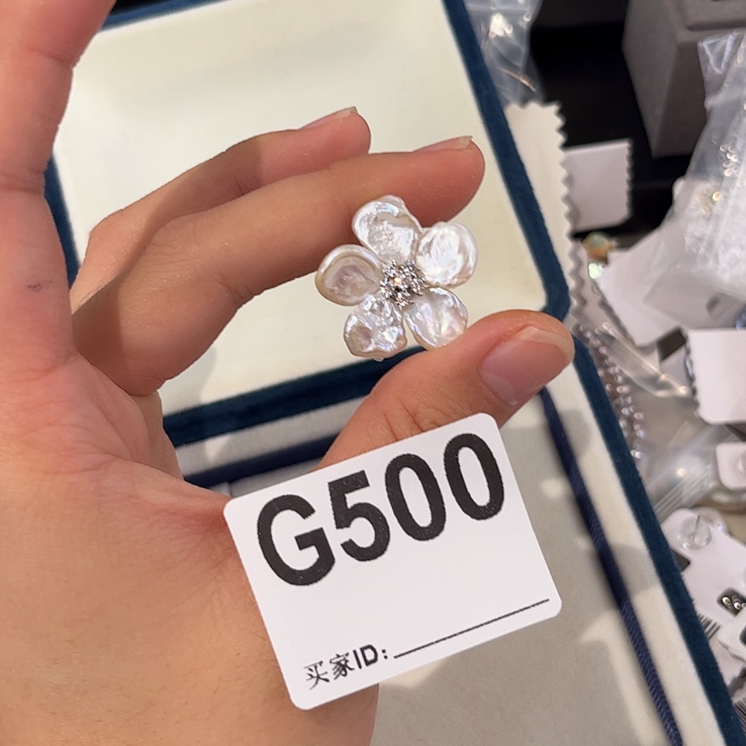 耳饰淡水珍珠合金