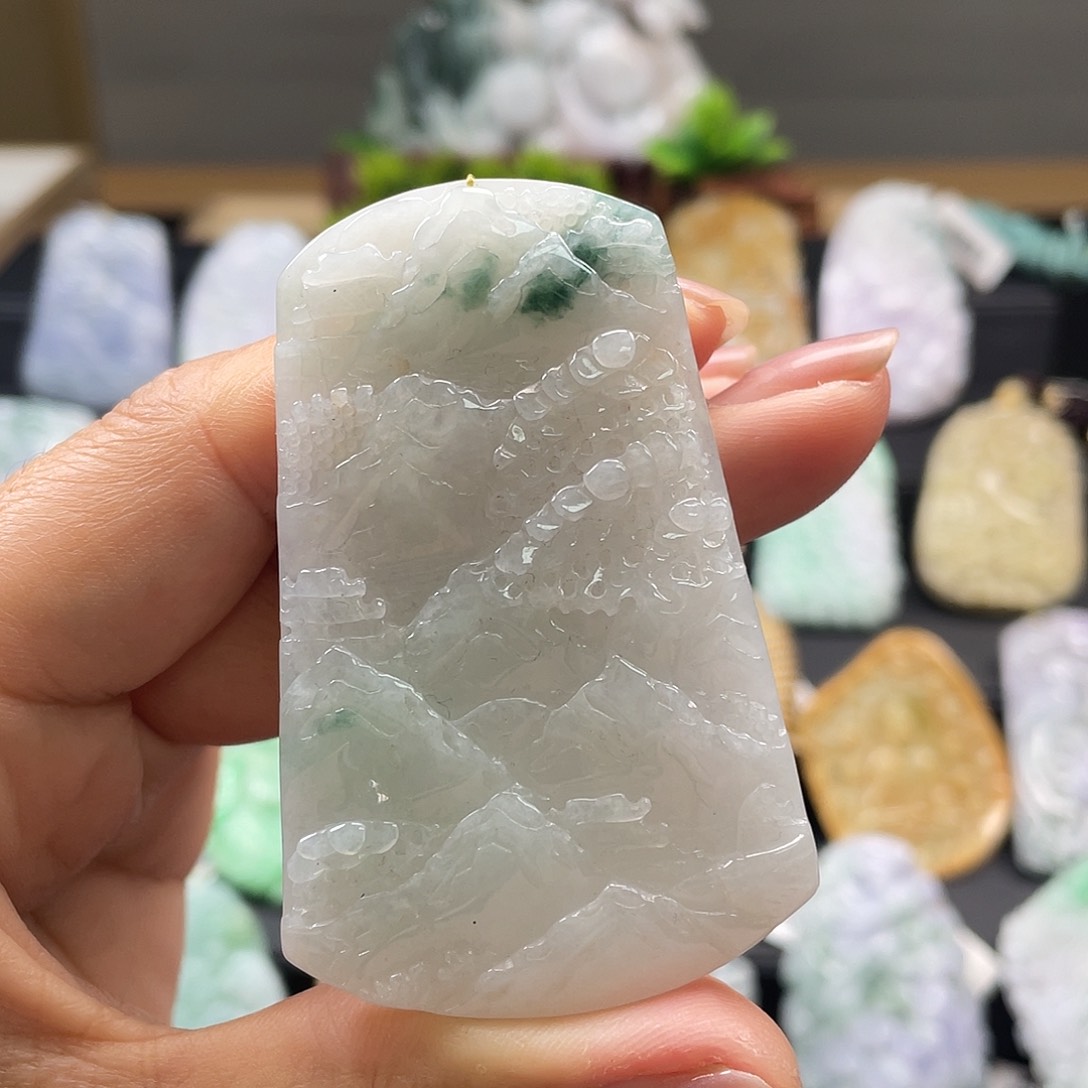 翡翠吊坠(不含链)未镶嵌