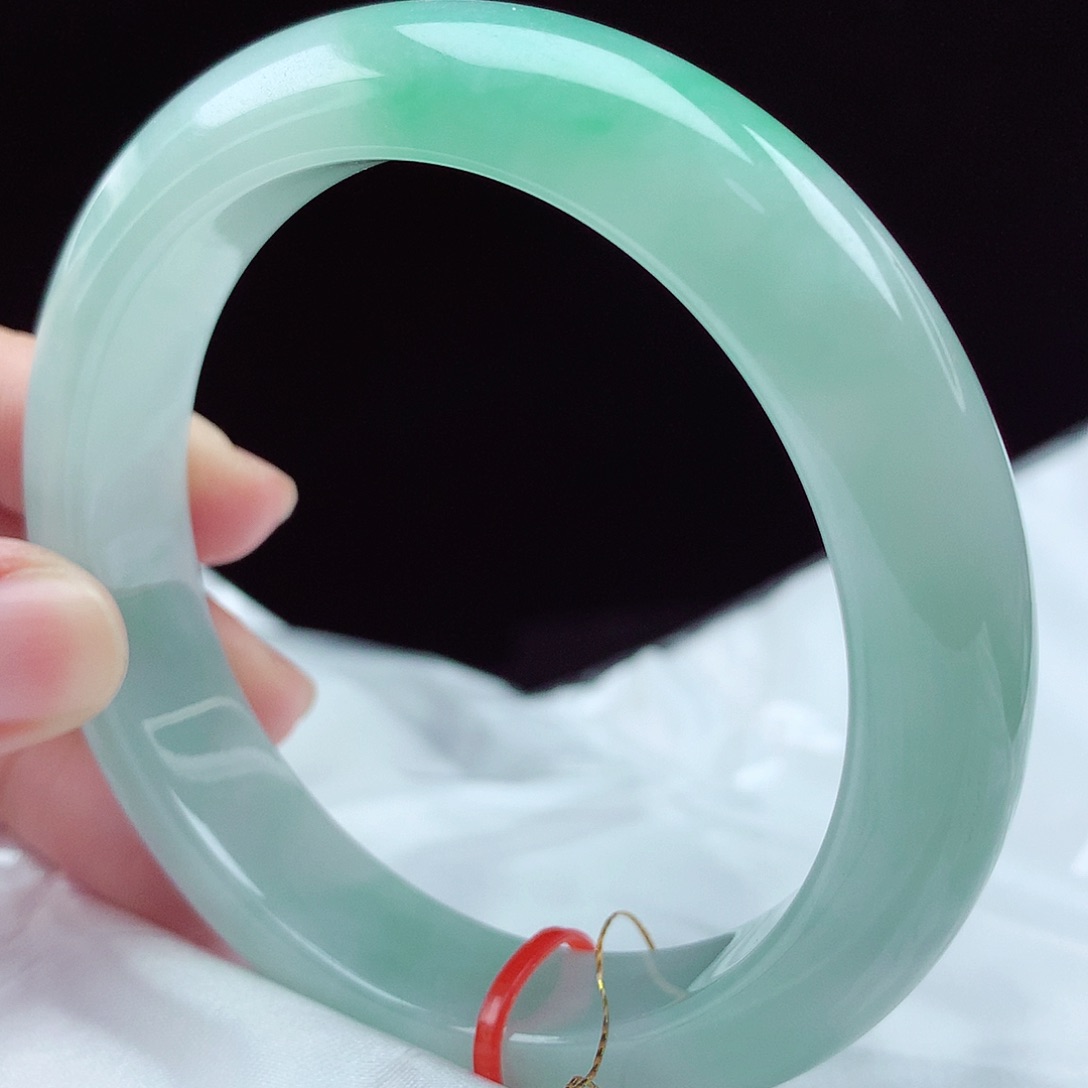 未镶嵌手镯翡翠57圈4835