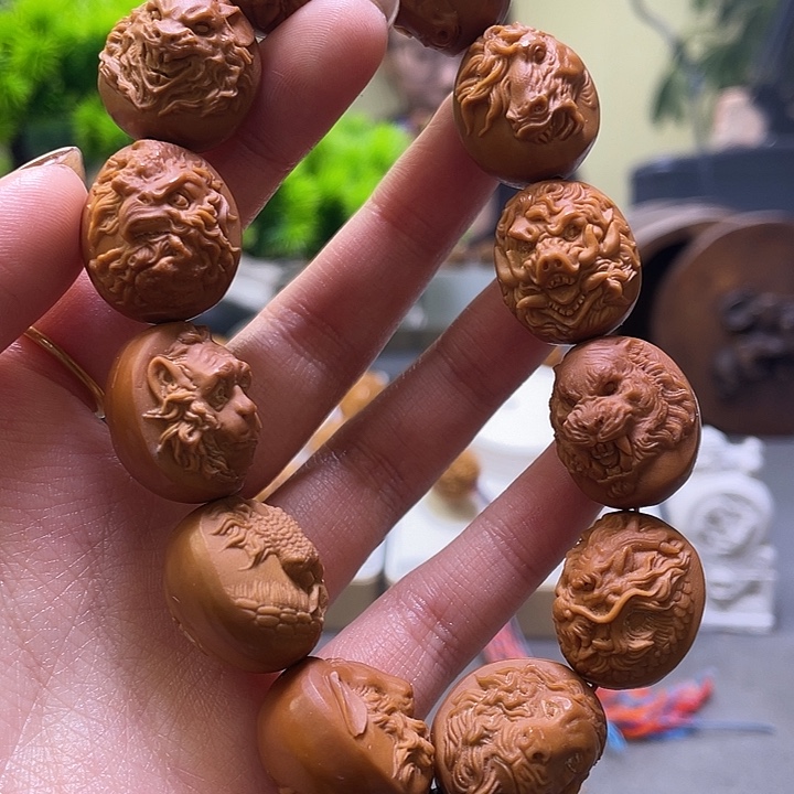 橄榄核吊坠橄榄核雕