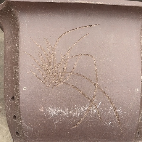 紫砂宜兴紫砂花盆31切角四方